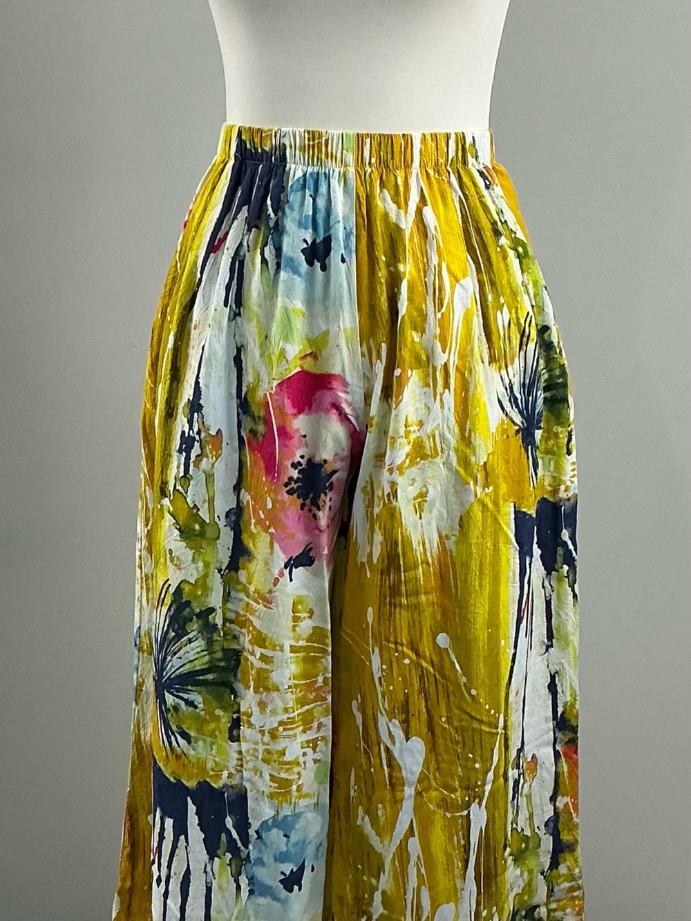 Jams World Spring Rush Floral Wide Leg Palazzo Pants Small